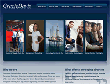Tablet Screenshot of graciedavislimited.com